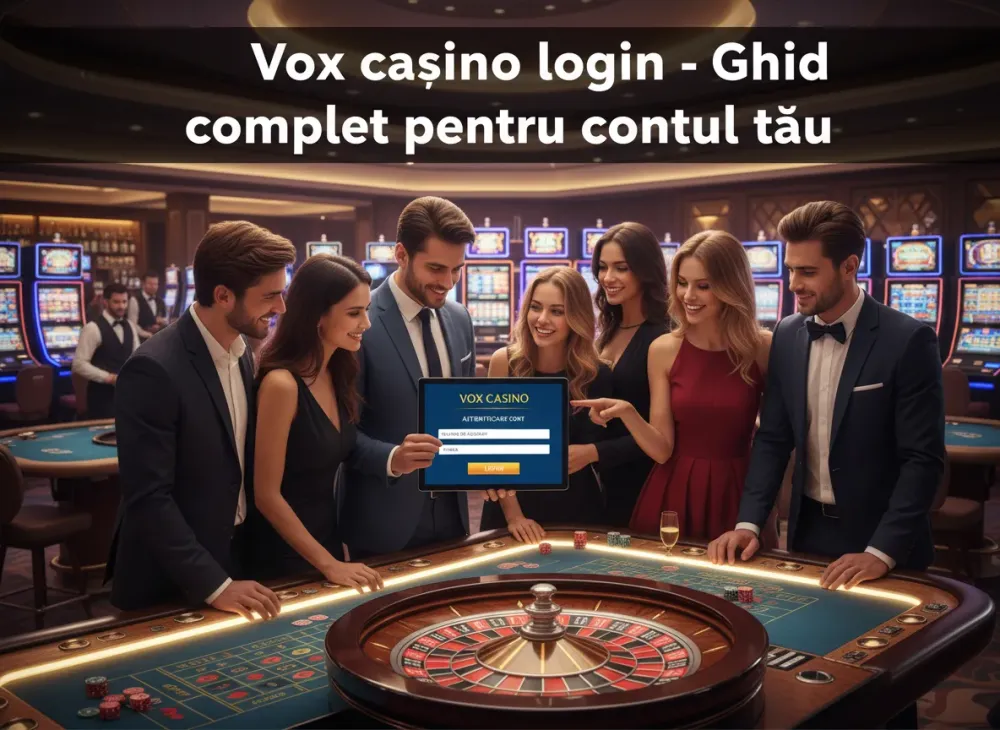 Vox casino login - Ghid complet pentru contul tău